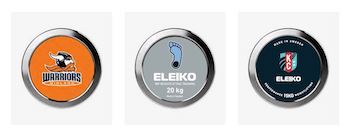 Eleiko Endcap decal - zkaznkovo loga na Eleiko osu | Eleiko.cz