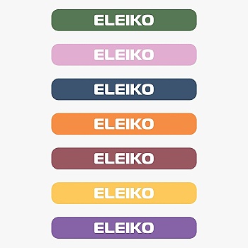 Eleiko Competition Kettlebell Decal Set - oznaen kettlebell polic | Eleiko.cz
